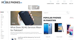 Desktop Screenshot of mobilephones.pk